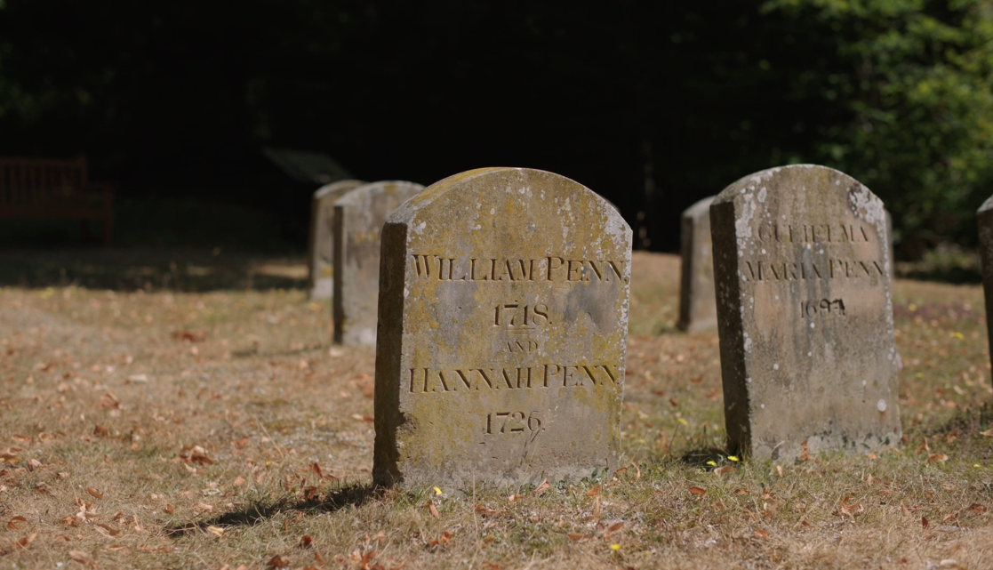 Historic gravestones connected with the story of the Mayflower